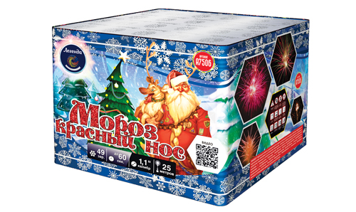  Батарея салютов Мороз Красный Нос  в Копейске