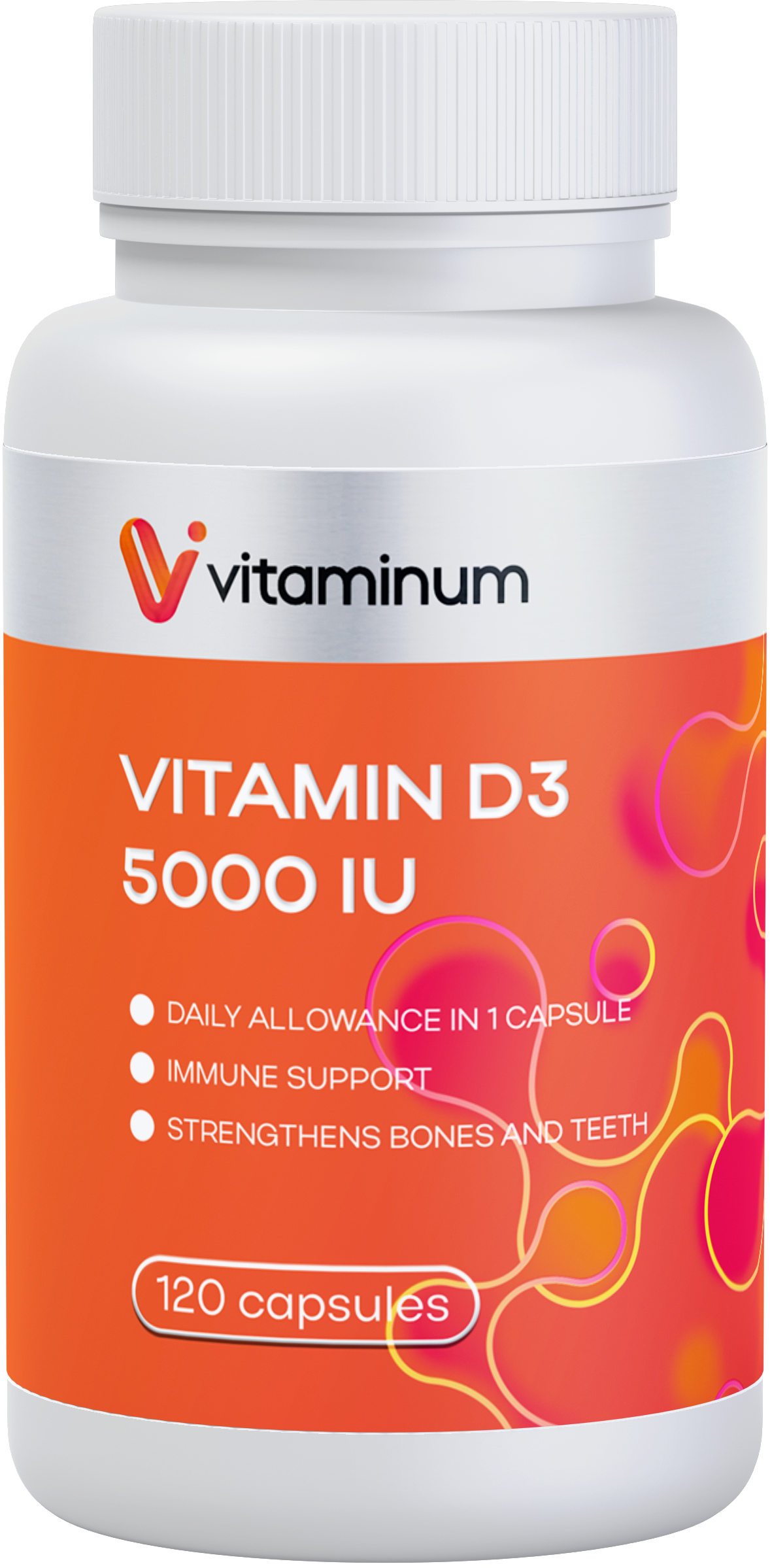  Vitaminum ВИТАМИН Д3 (5000 МЕ) 120 капсул 260 мг  в Копейске